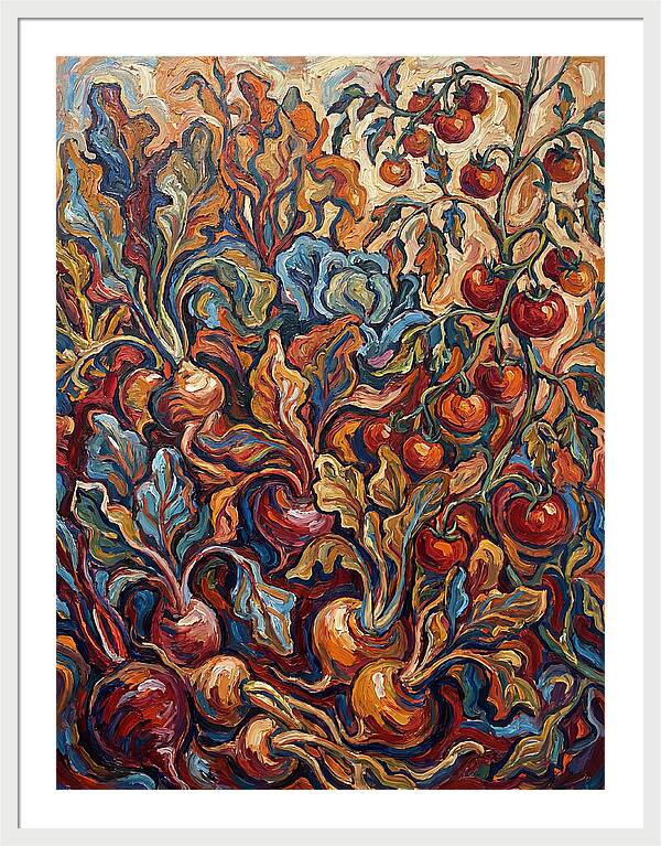 Vibrant Vegetable Garden