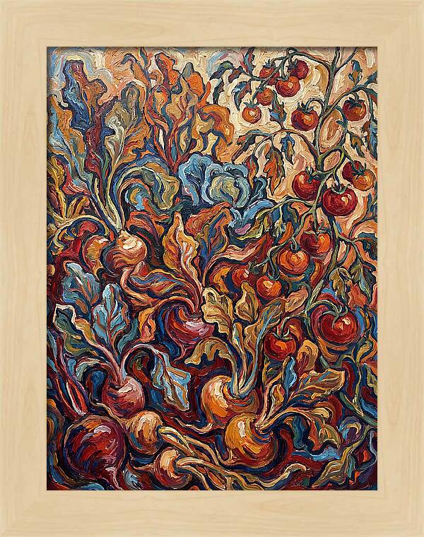 Vibrant Vegetable Garden