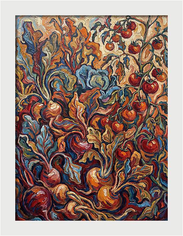 Vibrant Vegetable Garden