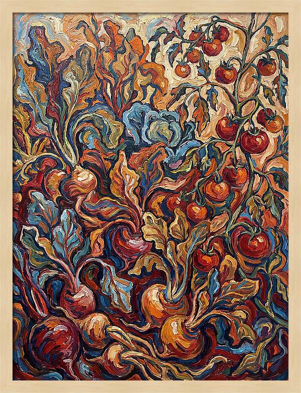 Vibrant Vegetable Garden