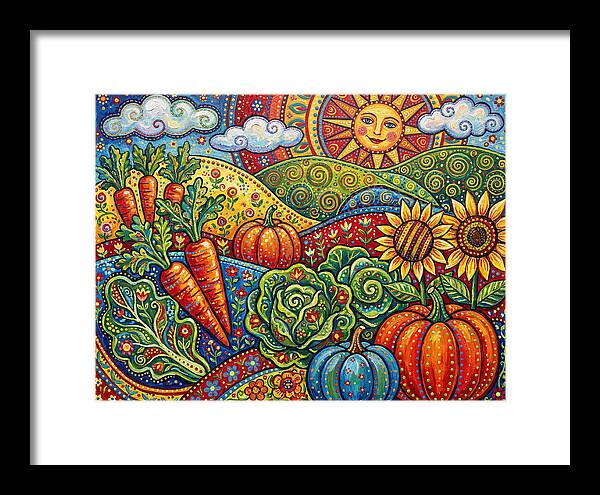 Vibrant Vegetable Garden Scene