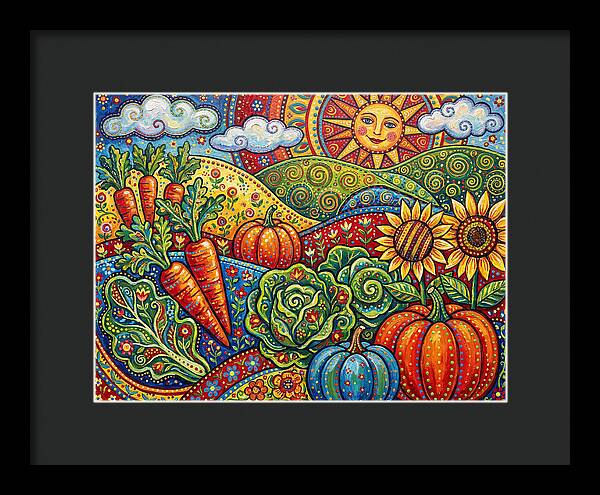 Vibrant Vegetable Garden Scene