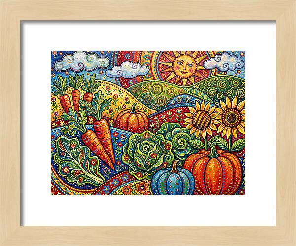 Vibrant Vegetable Garden Scene