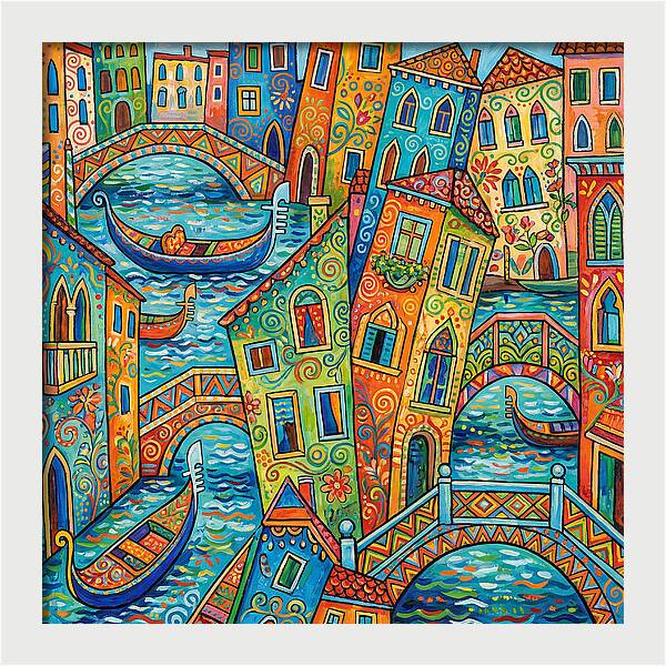 Vibrant Venice Canals