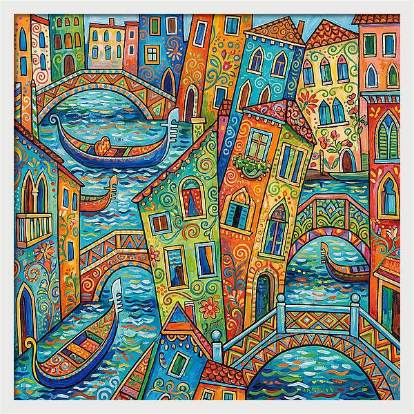Vibrant Venice Canals