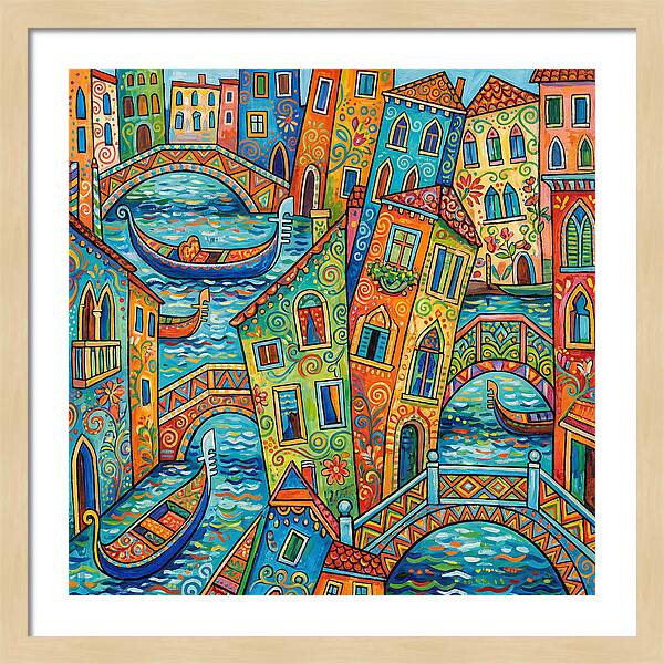 Vibrant Venice Canals