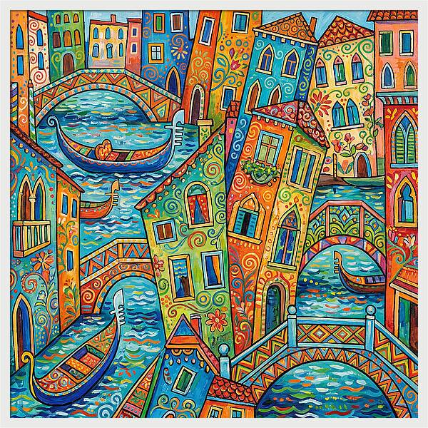 Vibrant Venice Canals