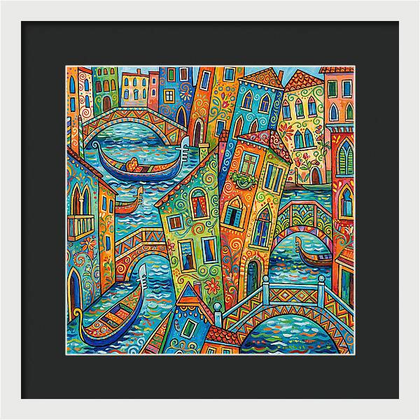 Vibrant Venice Canals