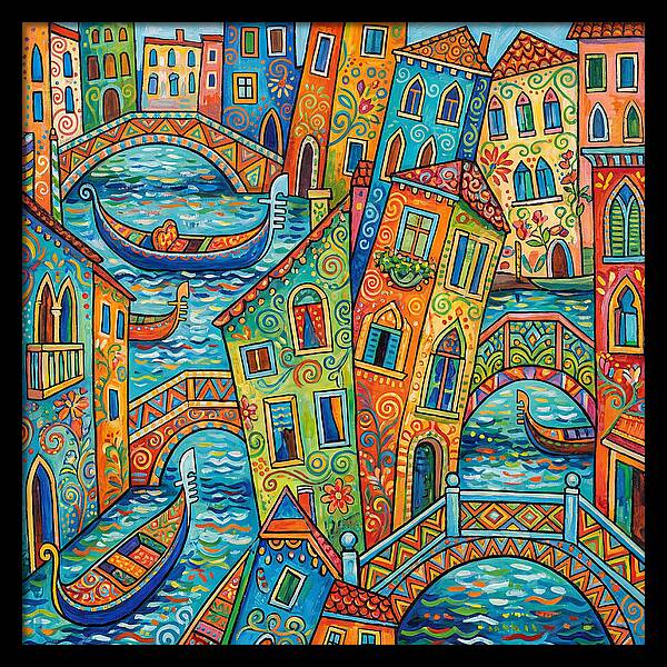 Vibrant Venice Canals