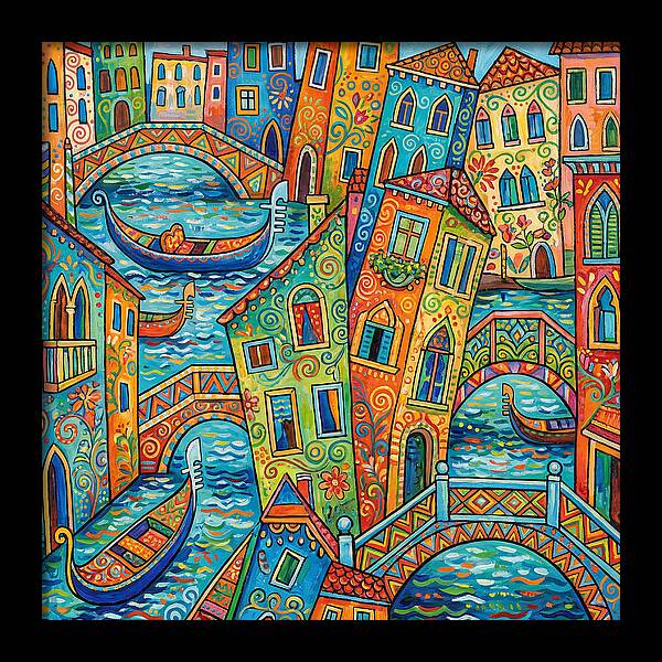 Vibrant Venice Canals