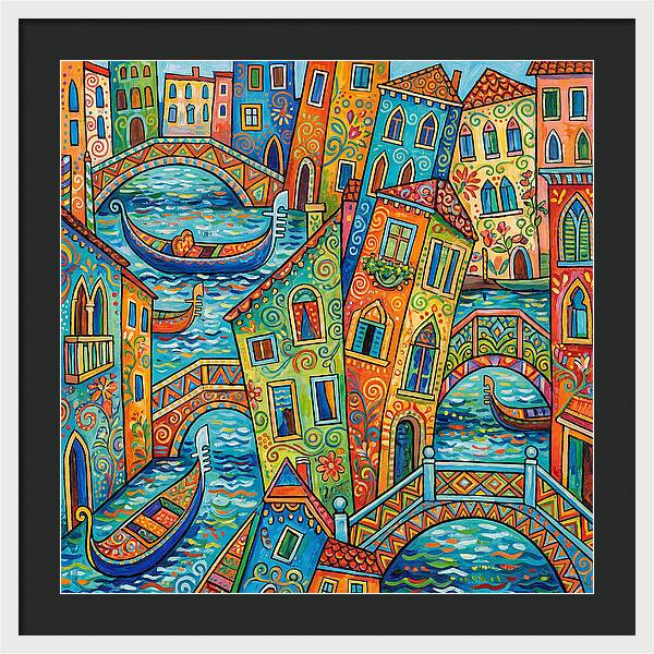 Vibrant Venice Canals
