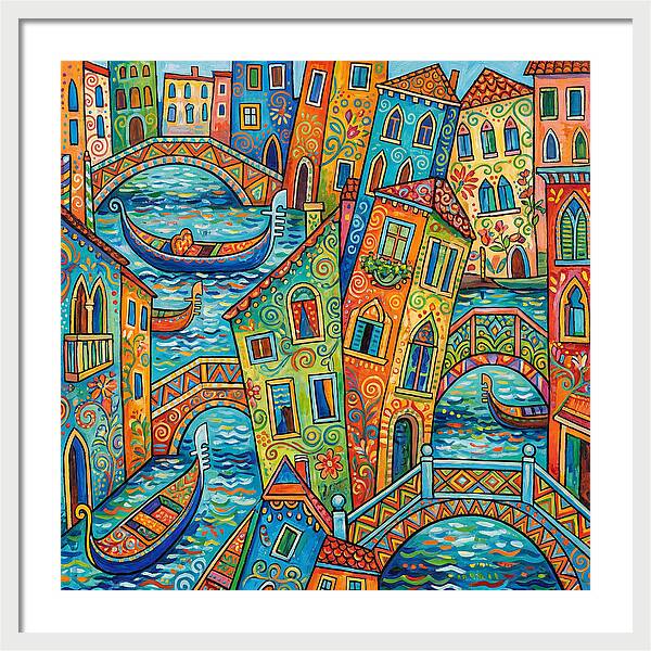 Vibrant Venice Canals