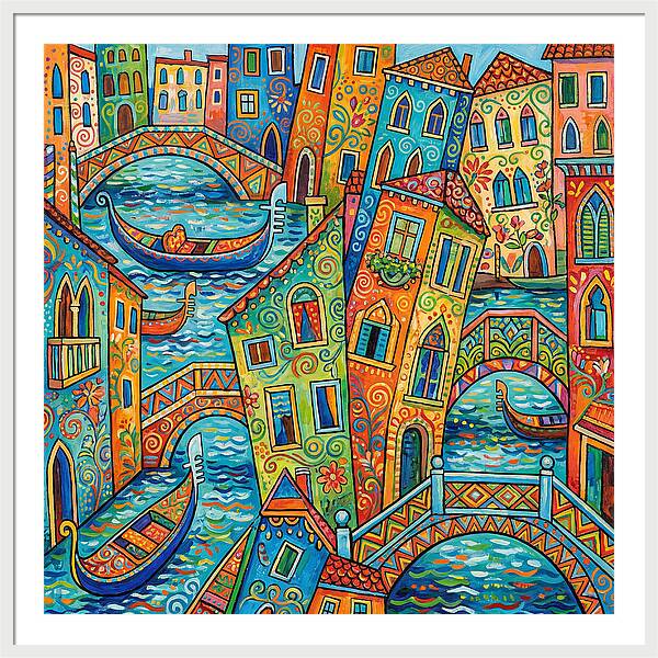 Vibrant Venice Canals