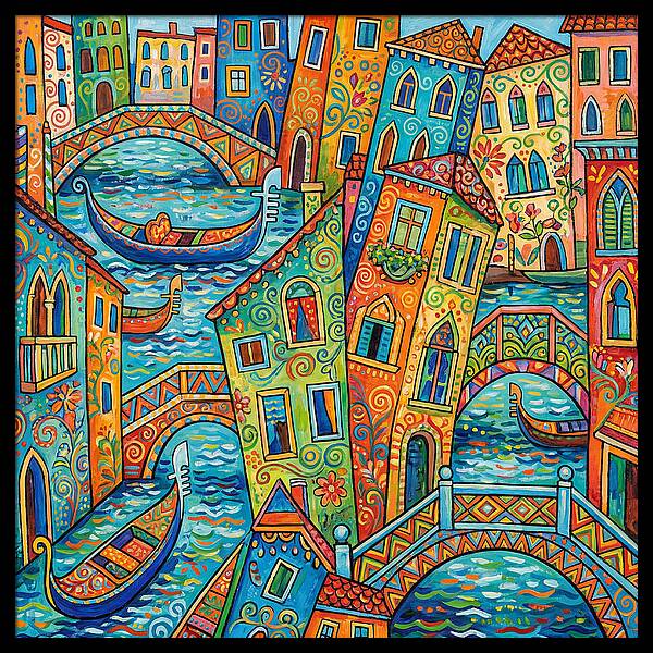 Vibrant Venice Canals
