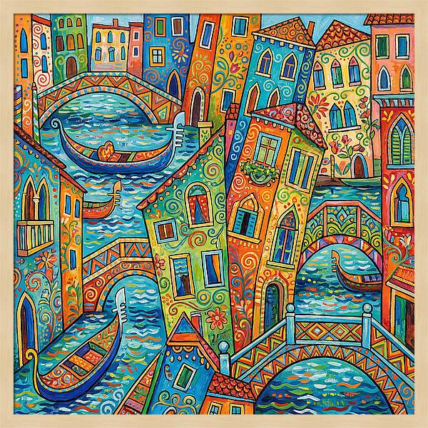 Vibrant Venice Canals