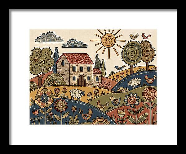Vibrant Villa Landscape