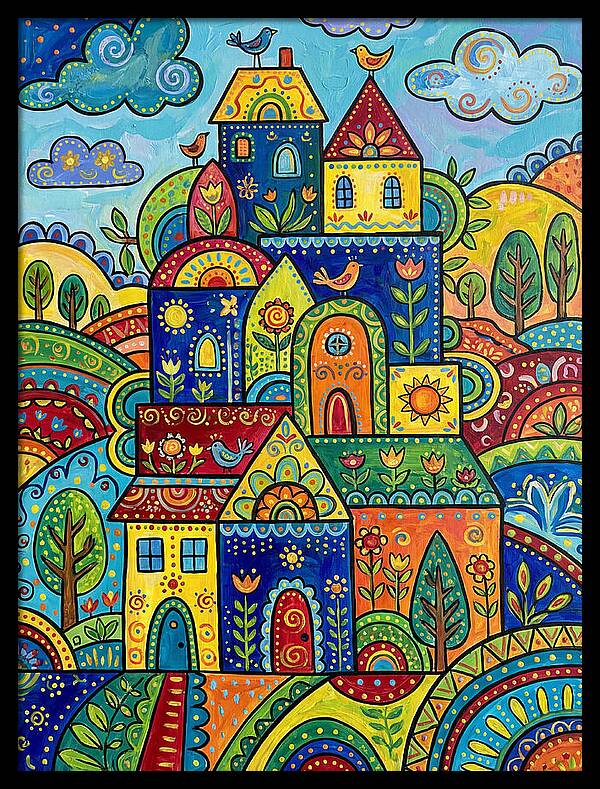Vibrant Village Life