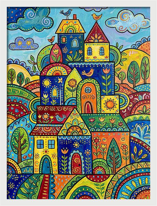Vibrant Village Life