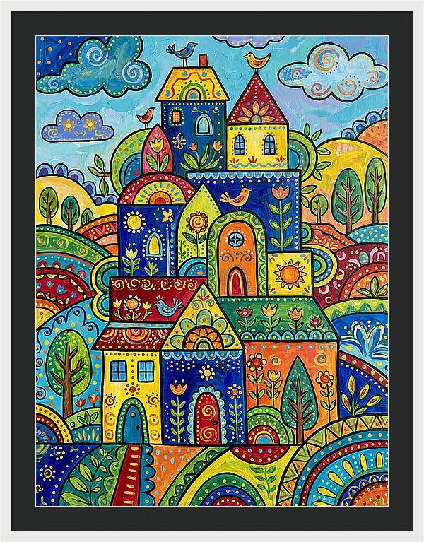 Vibrant Village Life