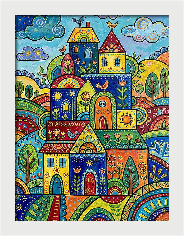 Vibrant Village Life