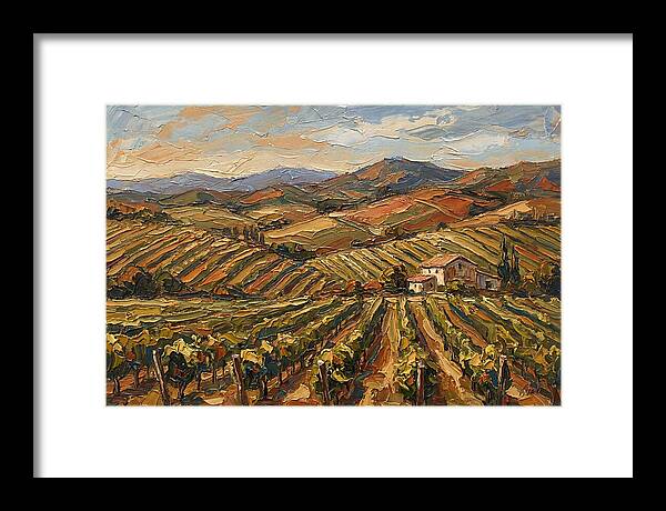 Vibrant Vineyard Serenity
