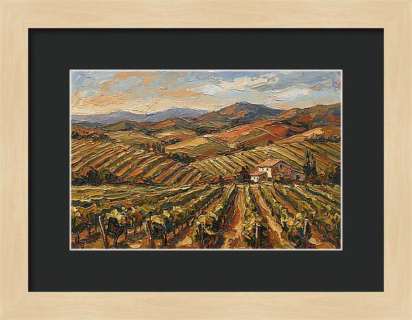 Vibrant Vineyard Serenity