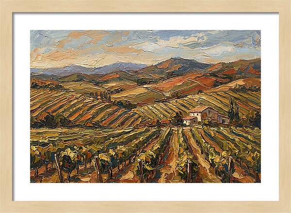 Vibrant Vineyard Serenity