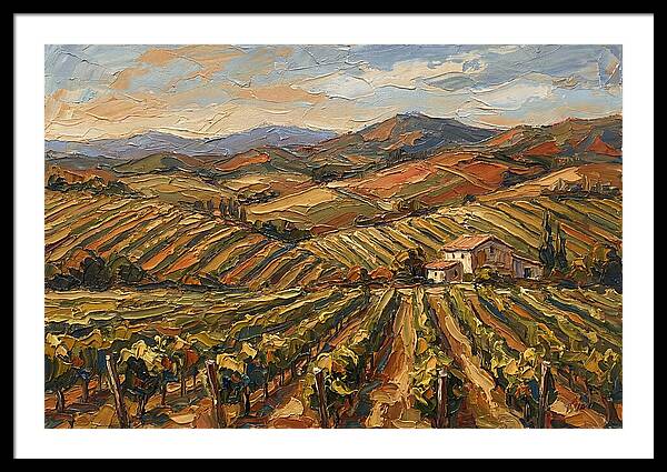 Vibrant Vineyard Serenity