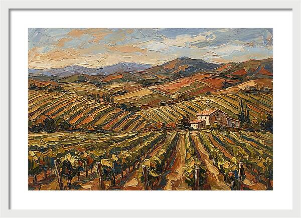 Vibrant Vineyard Serenity