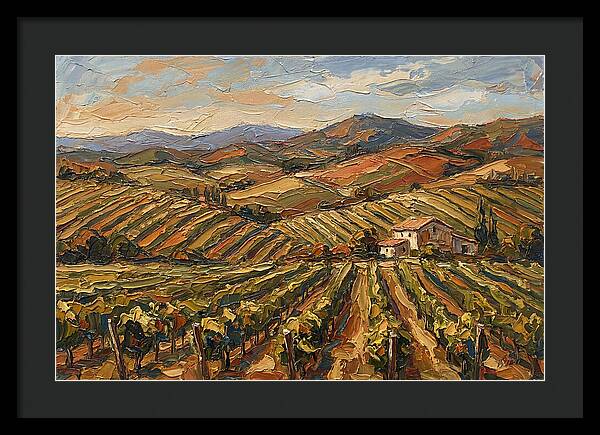 Vibrant Vineyard Serenity