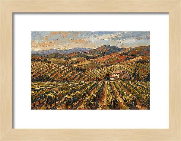 Vibrant Vineyard Serenity