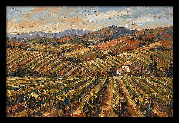 Vibrant Vineyard Serenity