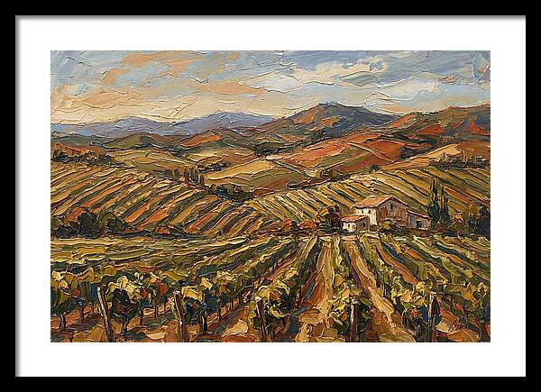 Vibrant Vineyard Serenity