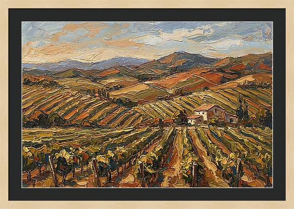 Vibrant Vineyard Serenity