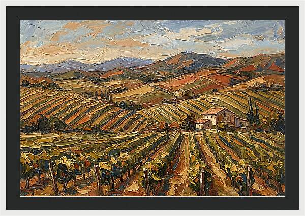 Vibrant Vineyard Serenity