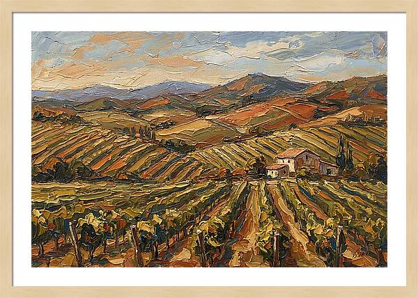 Vibrant Vineyard Serenity
