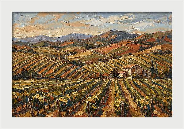 Vibrant Vineyard Serenity