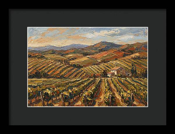 Vibrant Vineyard Serenity