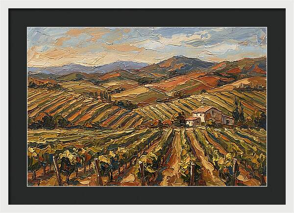 Vibrant Vineyard Serenity