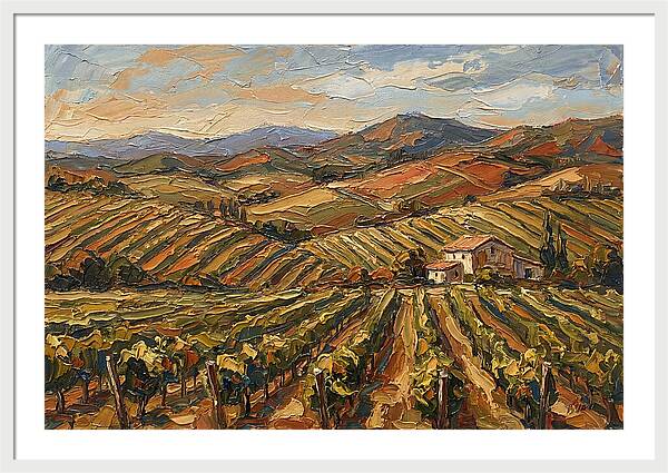Vibrant Vineyard Serenity