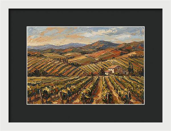 Vibrant Vineyard Serenity