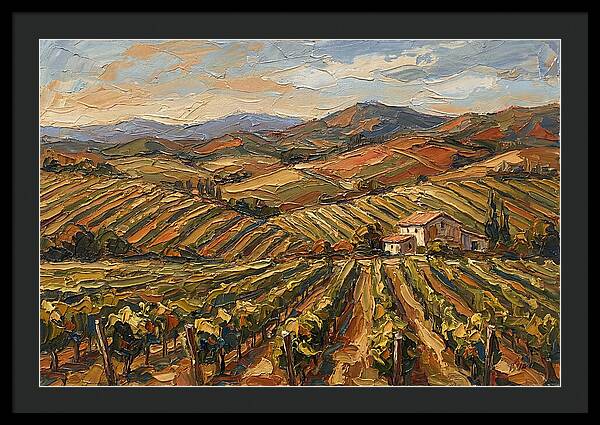 Vibrant Vineyard Serenity