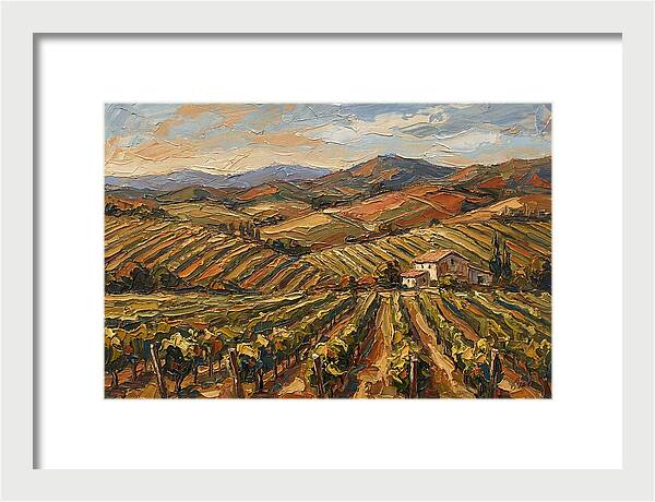 Vibrant Vineyard Serenity
