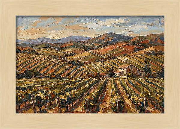 Vibrant Vineyard Serenity