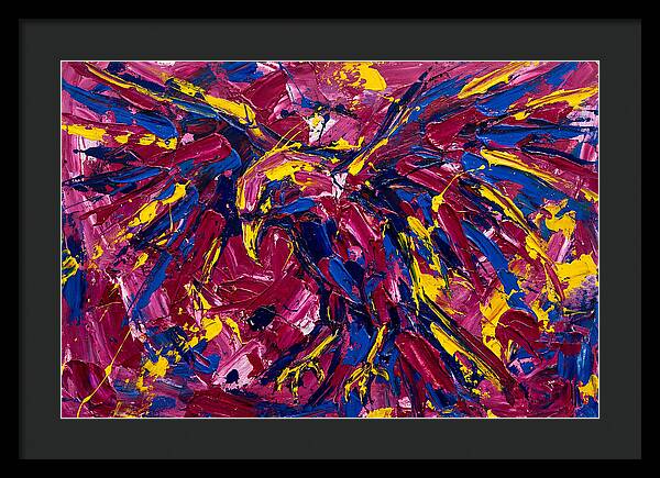 Vibrant Vulture In Flight