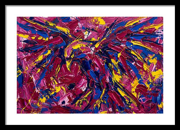 Vibrant Vulture In Flight