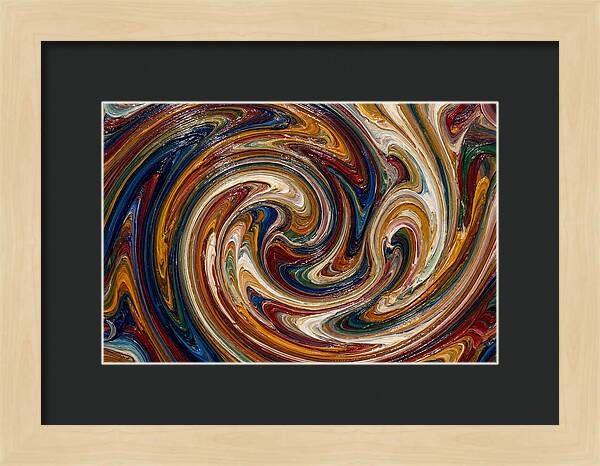 Vibrant Whirls Of Expression