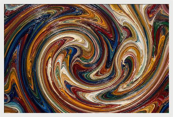 Vibrant Whirls Of Expression