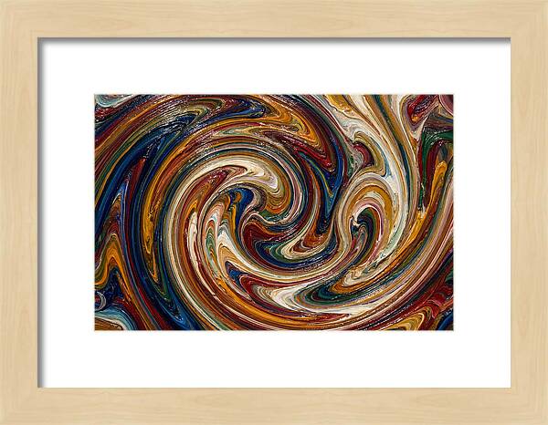 Vibrant Whirls Of Expression