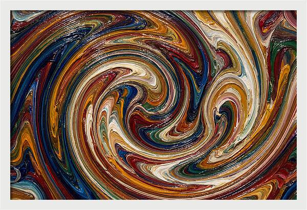 Vibrant Whirls Of Expression